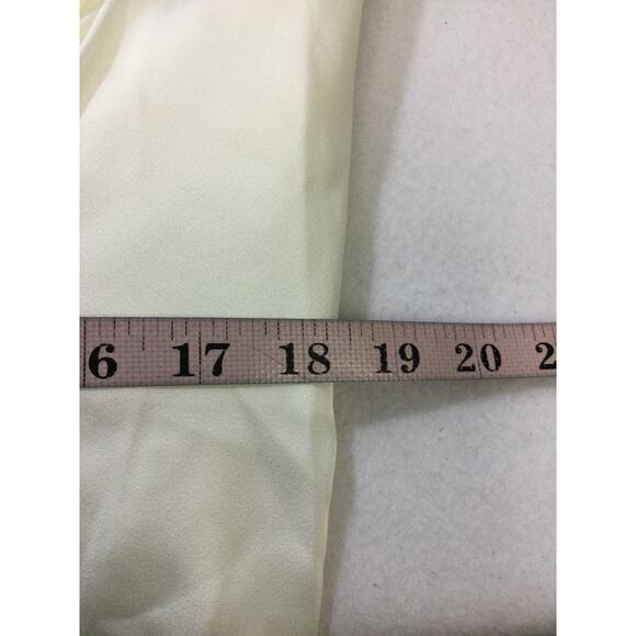 AW BRIDAL 16 2X plus Ivory Ginevra satin Long Sleeve formal maxi dress NEW B160 - Picture 7 of 9